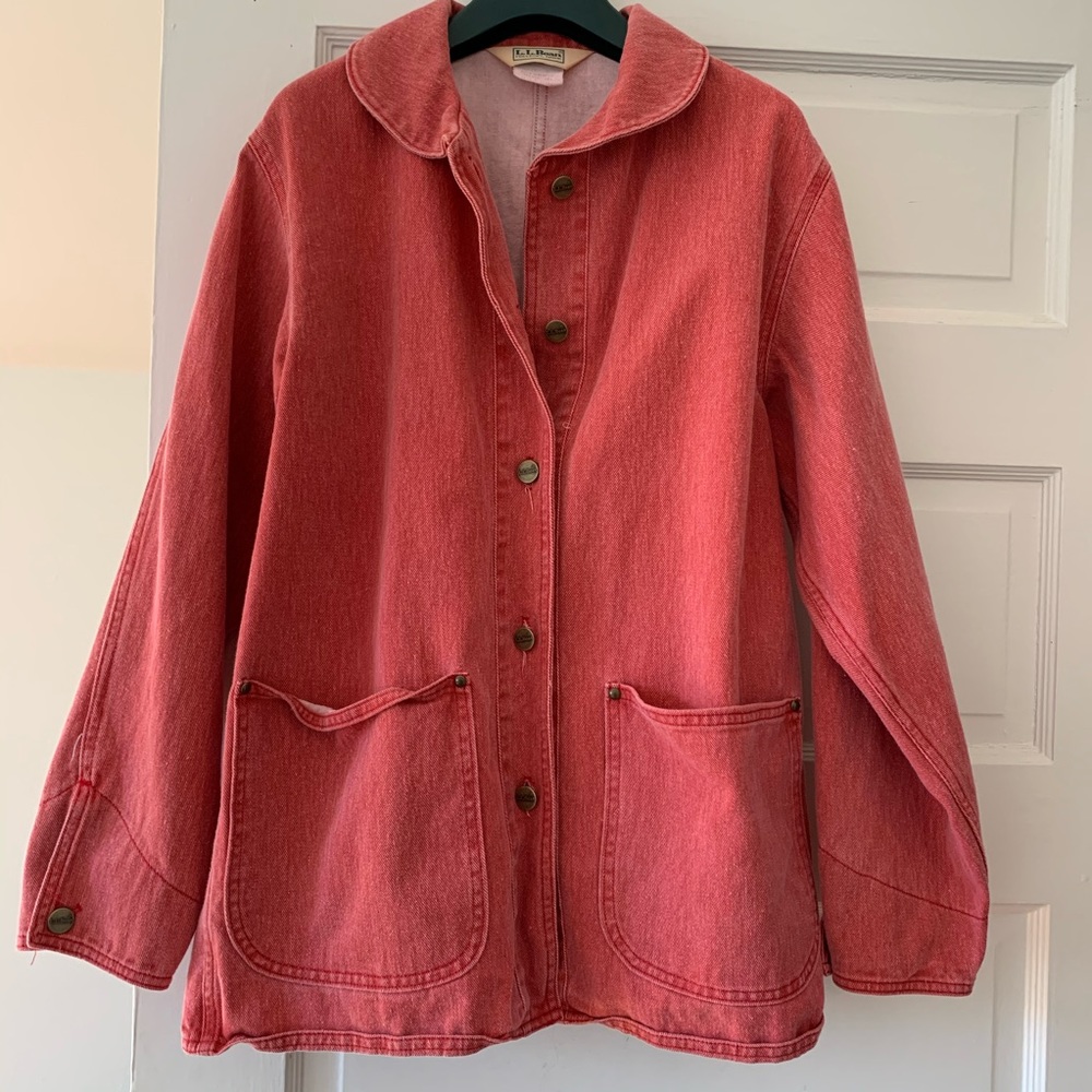 Vintage LL Bean Red Barn Jacket